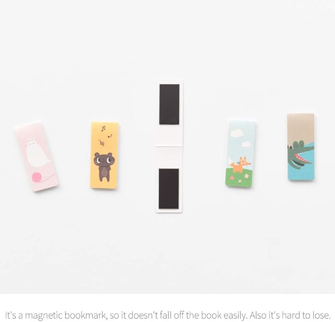 Monolike Magnetic Bookmarks Befriend A, Set of 5