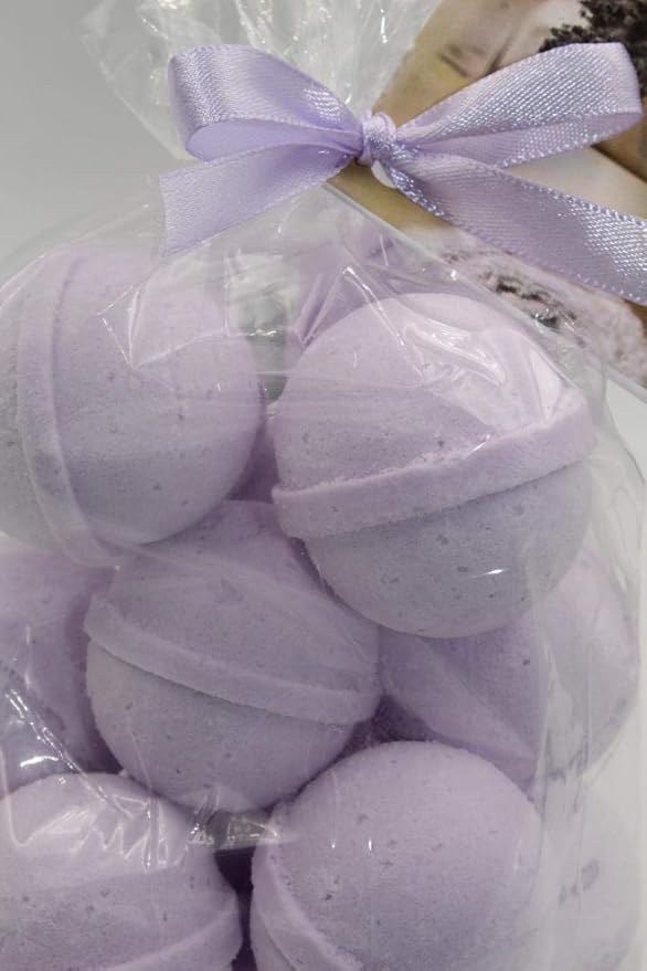 SpaPure LAVENDER CHAMOMILE Bath Bomb - 14 Bath Fizzies with Shea Butter, Ultra Moisturizing (12 Oz) ...Great for Dry Skin (Lavender Chamomile FBA)