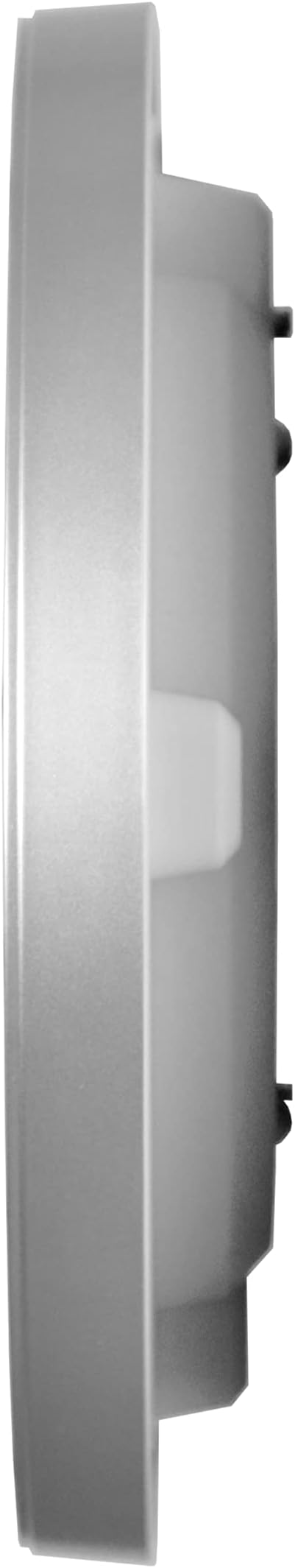 Seiko 11 Inch Oita Wall Clock, Metallic Silver