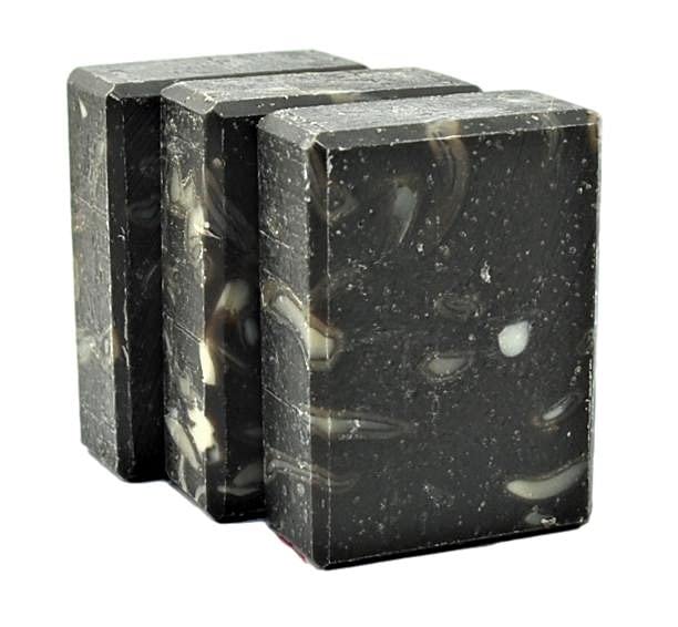 Pine Tar Soap - With Eucalyptus and lemon Essential Oils Pine Tar Soap For Men With Activated Charcoal & Colloidal Oatmeal. Made in USA- 3 Bar Pack 15 + Oz