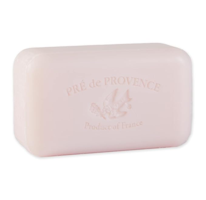 Pre de Provence Artisanal Soap Bar, Natural French Skincare, Enriched with Organic Shea Butter, Quad Milled for Rich, Smooth & Moisturizing Lather, Lily of the Valley, 5.3 Ounce