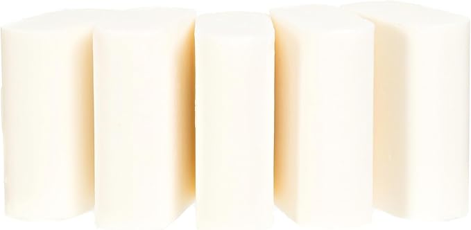 Amish Farms Fragrance-Free & Dye-Free Natural Bar Soap for Sensitive Skin (Huge 5 Bars) - Made in USA, Moisturizing Native Unscented Bar Soap (5-Pack)