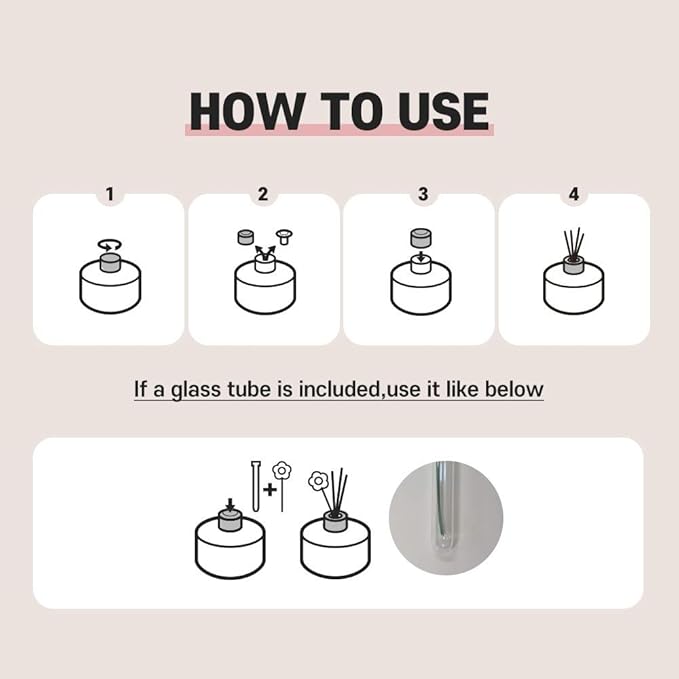 COCODOR White Flower Reed Diffuser / April Breeze / 1 Pack / Home & Office Decor Aromatherapy Diffuser Oil Gift Set / Large Size, Large Capacity, Big Size Diffuser, Black Edition/16.9Ounce(500 ml)