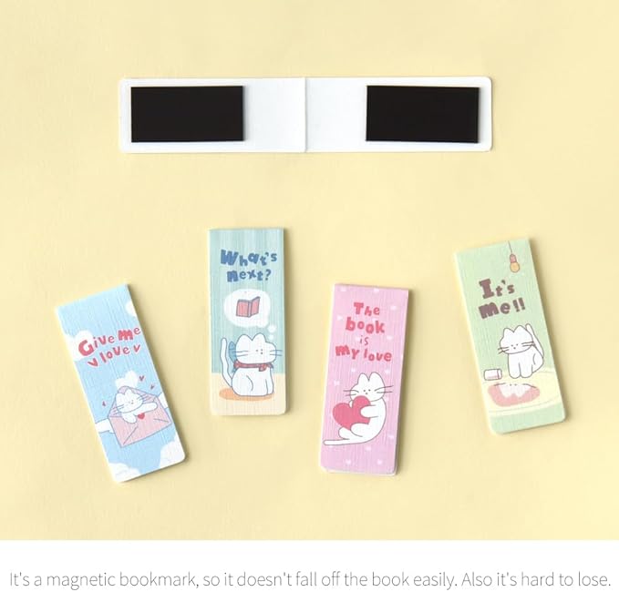 Monolike Magnetic Bookmarks Storytown Azzle Series.1, Set of 5