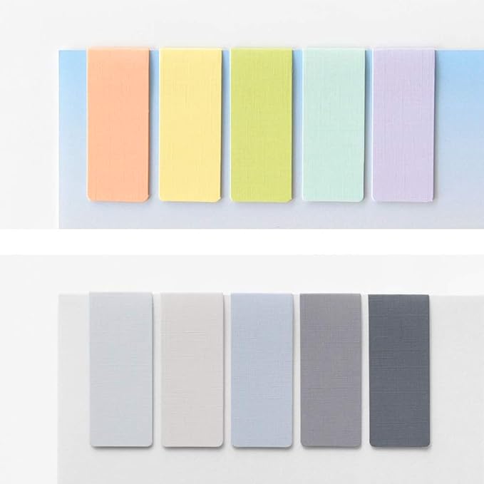 Monolike Magnetic Bookmarks Pastel + Ocean, 10 Pieces