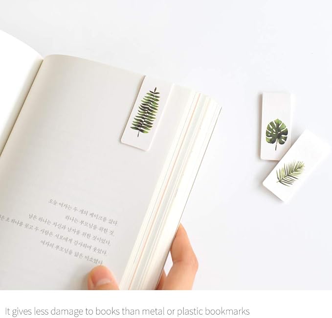 Monolike Magnetic Bookmarks Tropical, Set of 5