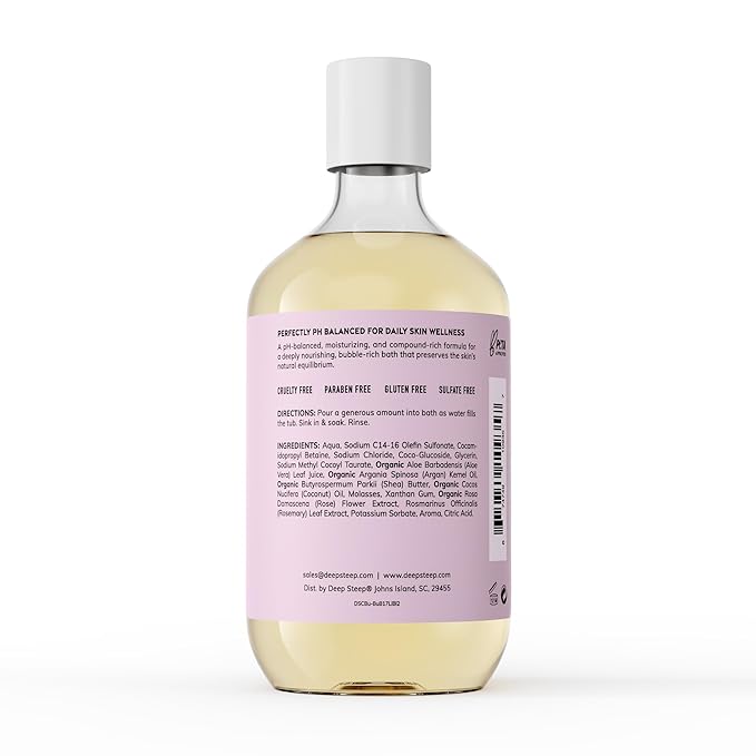 Deep Steep Bubble Bath, 17 Ounce (Pack of 2) (Lilac Blossom)
