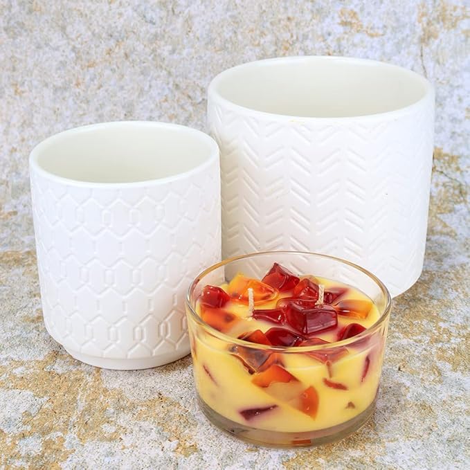 Primal Elements Tahitian Vanilla Color Bowl Candle, 9 Ounce