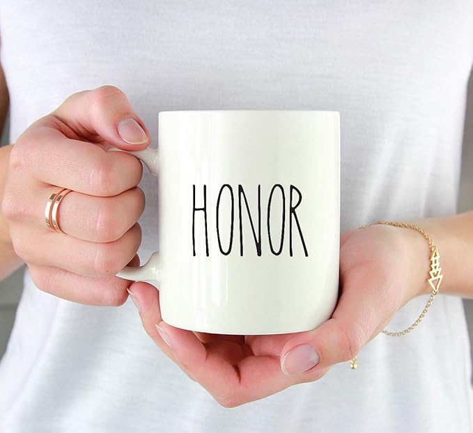 Andaz Press Rustic Farmhouse Kitchen Decor 11oz. Ceramic Coffee Tea Mug, Minimalist Birthday Idea, Includes Gift Box