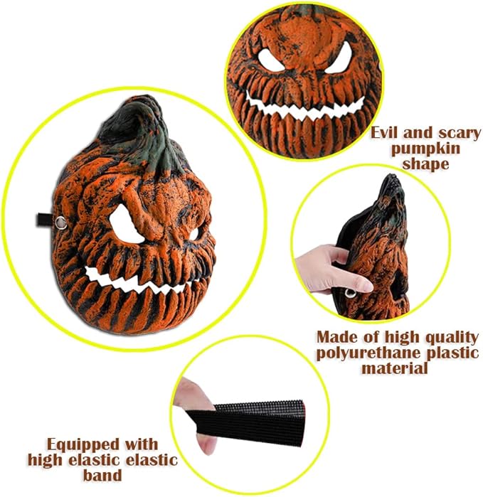 Halloween Decorations Outdoor Pumpkin Light Covers, 2 Pcs Halloween Porch Light Covers for Front Door, Garage, Outdoor