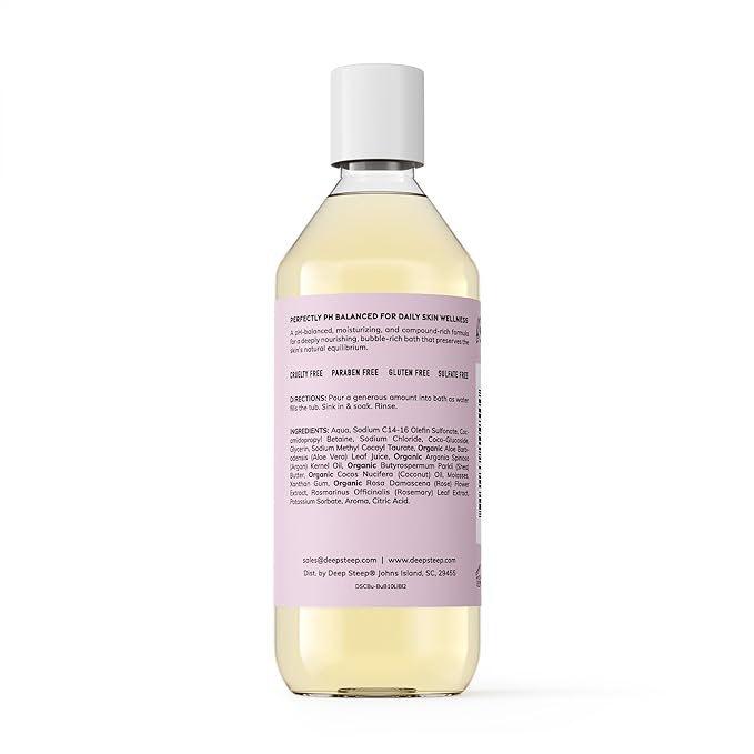 Deep Steep Bubble Bath 10 Ounce (Pack of 1) (10 Fl Oz (Pack of 1), Lilac Blossom)