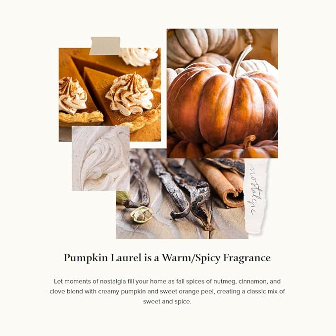 Thymes Pumpkin Laurel Pura Smart Home Plug-in Diffuser Refills- Pack of 2