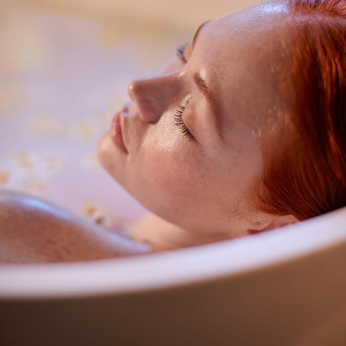 Sprig by Kohler Chamomile + Green Tea Bath Bomb, Hypoallergenic, Made with Natural Botanicals & Premium Skincare Ingredients (Shea Butter, Coconut Oil, & Kaolin Clay) to Calm and Sooth - Relax