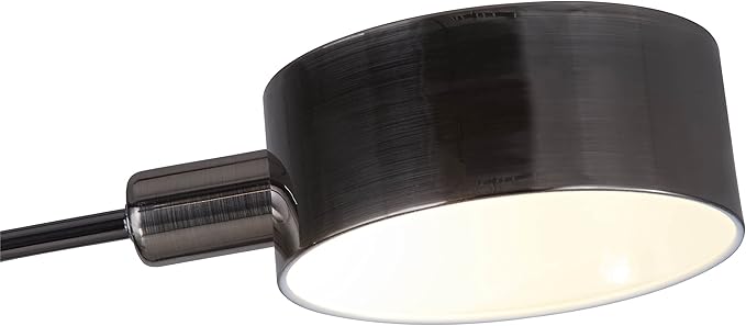 Artiva USA Micah - 5 Arc Floor Lamp w/Dimmer Switch, 360 Degree Rotatable Shades - Bright & Attractive, Brushed Black Nickel