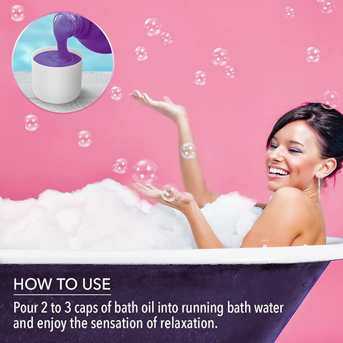 Bath Foam Calming - 34 Fl Oz (1000ml) - Body Care - Good Sleep - Beauty - Bathing - Body Care - Wellness - Relax - Aromatherapy - Spa - Bubble Baths
