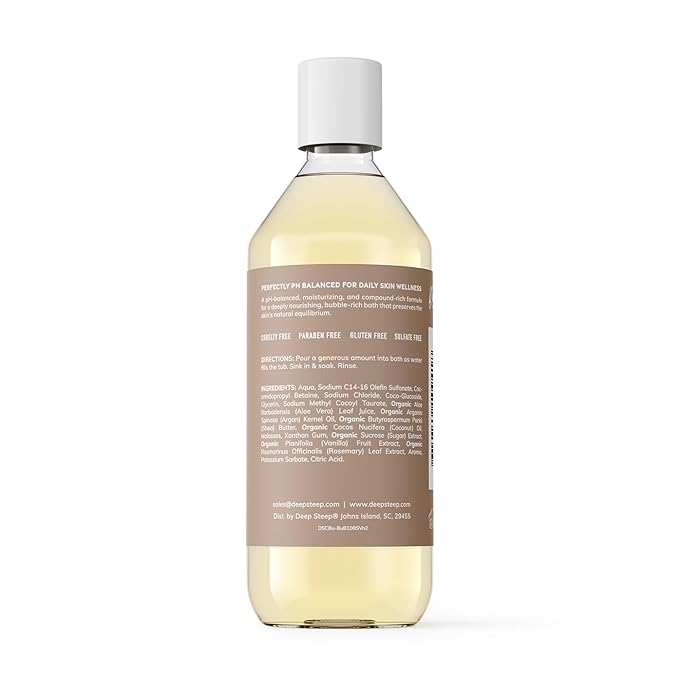 Deep Steep Bubble Bath 10 Ounce (Pack of 1) (10 Fl Oz (Pack of 1), Brown Sugar Vanilla)