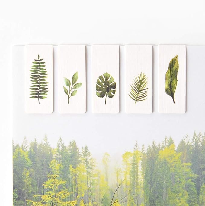Monolike Magnetic Bookmarks Tropical, Set of 5