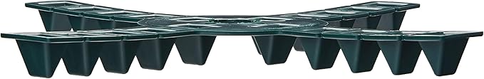 Bosmere Down Under Plant Stand,12",Forest Green