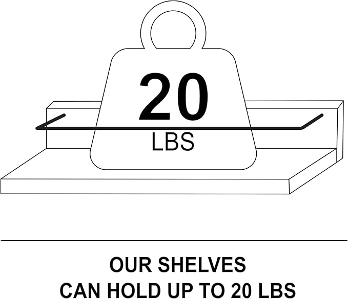 Bathroom Shelves Over Toilet for Wall, Floating Shelves with Storage Basket Paper Holer for Kitchen Living Room, Bedroom & Classroom, Set of 3 (Woodgrain Black)