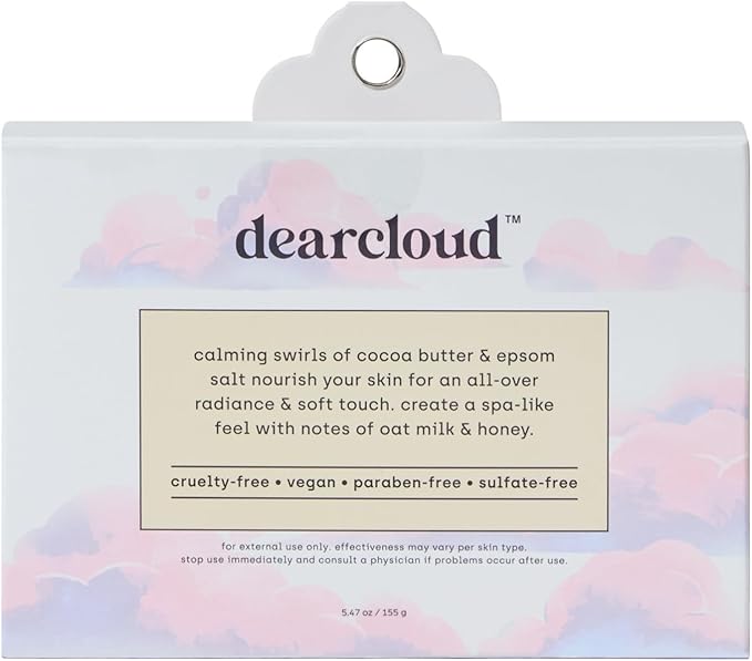 Oat Milk & Honey Moisturizing Bath Bomb – Epsom Salt Relaxation, Self-Care Essential for Women (Oat Milk & Honey)
