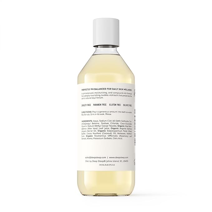 Deep Steep Bubble Bath, 10 oz (Pure Coconut)