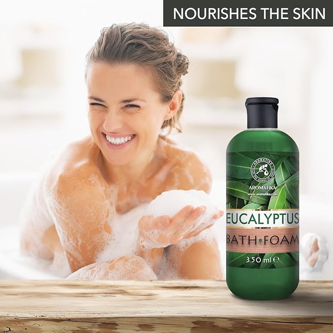 Bath Foam Set Coniferous & Sea Breeze & Eucalyptus 3x12Fl Oz - Body Care - Beauty - Bathing - Body Care - Wellness - Relax - Aromatherapy - Spa - Fresh Aroma - Bubble Baths