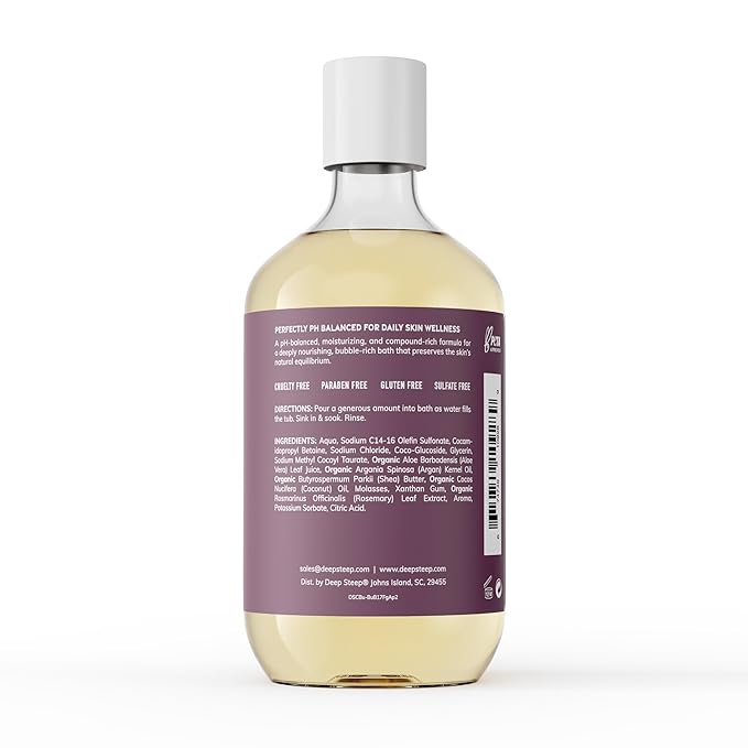 Deep Steep Bubble Bath, 17 Ounce (Pack of 2) (Fig Apricot)