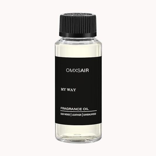 My Way Hotel Diffuser Oil & Home Luxury Fragrance Scents -120ml- Comforting Sandalwood, Cedarwood & Iris - Aromatherapy Oil Blends My Way Fragrance Essential Oils for Diffuser