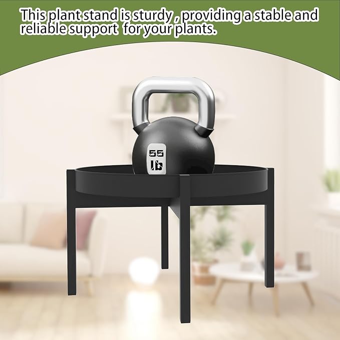 Plant Stand Indoor Outdoor, 7.9" Metal Plant Stands Stable Plant Holder Flower Pot Stands for Multiple Plant Single Flower Stand Small Plant Rack for Patio Garden Decor
