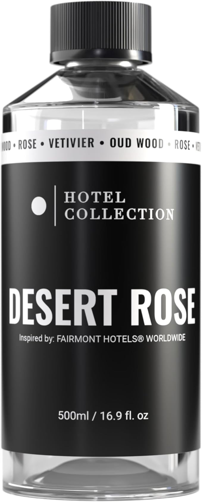 Hotel Collection - Desert Rose Essential Oil Scent - Luxury Hotel Inspired Aromatherapy Scent Diffuser Oil - Floral Rose, Sweet Praline and Vetiver - 16.9 fl oz 500mL