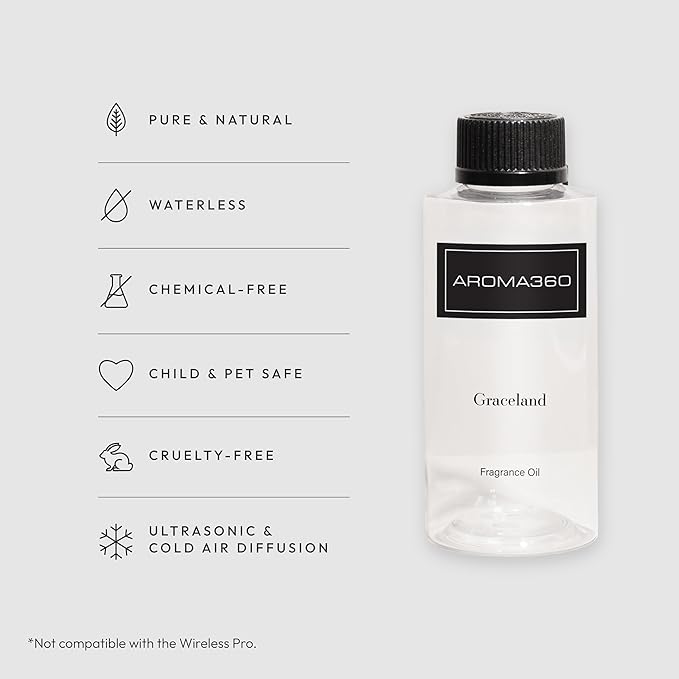 Aroma360 Fragrance Diffuser Oil - Luxury Hotel Inspired - Graceland - 200mL