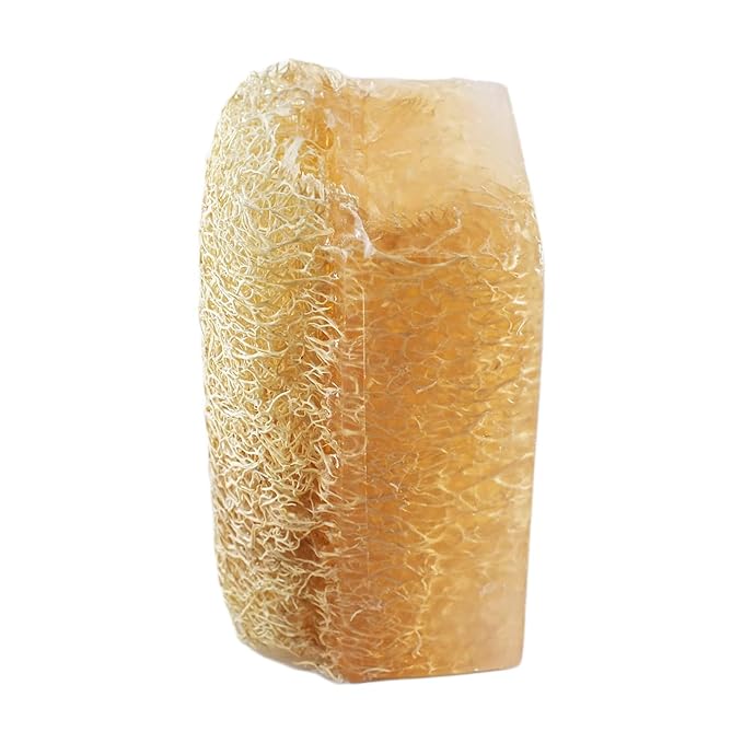 Natural Handmade Soap Bar With Pumpkin Fiber 120 g