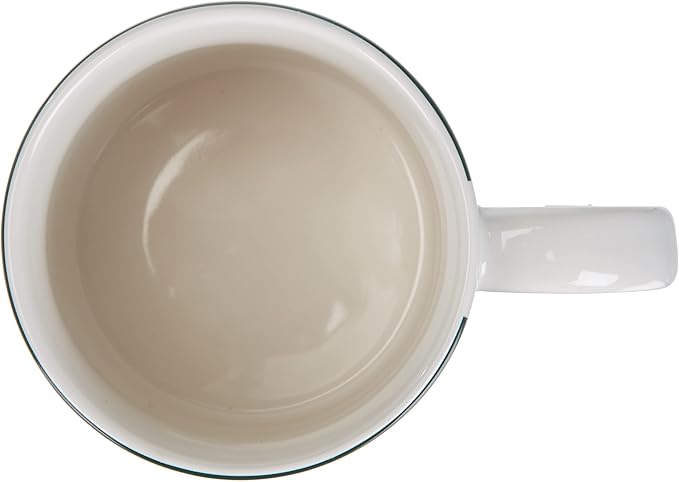 Pantone Porcelain Mugs 375 ml, Porcelain, Dark Green 3435, 8.4 x 8.4 x 12.1 cm, 101033435