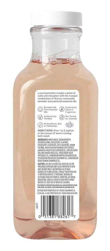 Aura Cacia Bubble Bath Relaxing Chamomile, 13 oz
