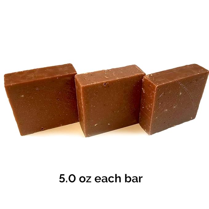 Handmade Fresh Goat's Milk Bar Soap, Olive Oil Based With Organic Shea Butter (Moroccan Vanilla, 3 bars Economy Pack)