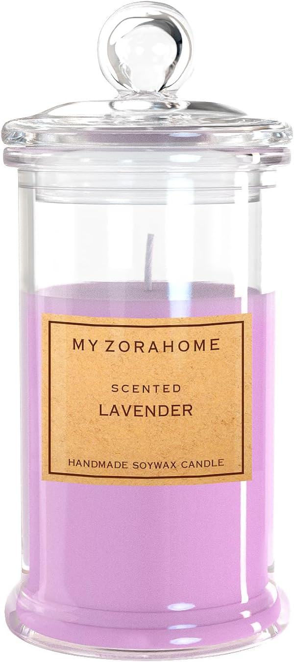 Bottle Candles Gifts for Women, Lavender Scented Unique Gifts for Women,Funny Cute Cool Cereal Soy Wax Candles for Home, Coffee Bar Scented for Holiday/Birthday