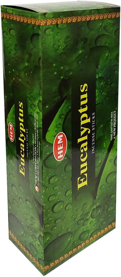 Eucalyptus Incense Sticks and Incense Stick Holder Bundle Insence Insense Hem Incense Sticks
