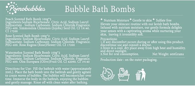 Bath Bombs Scented,Chinese Aroma and Style,Moisturizing Dry Skin Soft & Long Lasting Bubbles,Sooth Dry,Itchy Skin,Gentle not Allergic not Staining,for Kids Girls Mom,21.2Oz 6Count