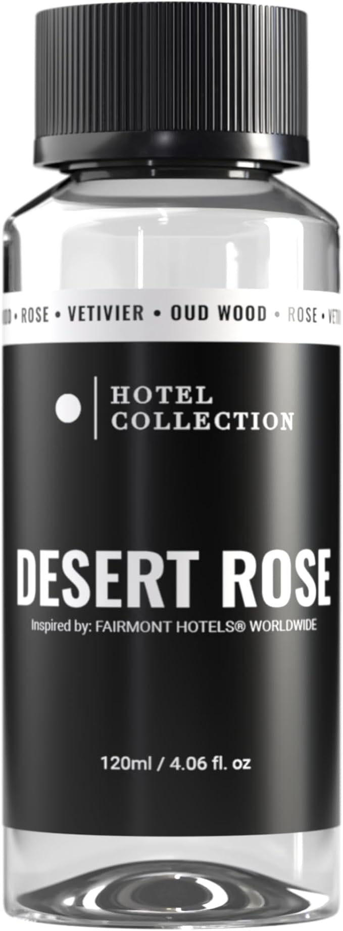 Hotel Collection - Desert Rose Essential Oil Scent - Luxury Hotel Diffuser Oil - Rose, Praline, Wood & Vetiver - for Essential Oil Diffusers - 120mL