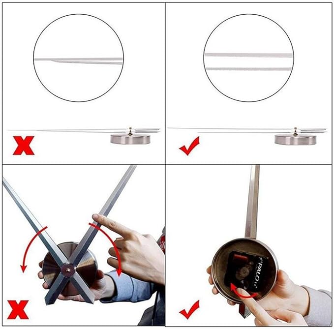 FASHION in THE CITY Large Frameless 3D DIY Mirror Surface Wall Clocks Modern Design for Living Room Bedroom Home Office Kids Room Hotel Coffee Hall Bar Wall Decoration