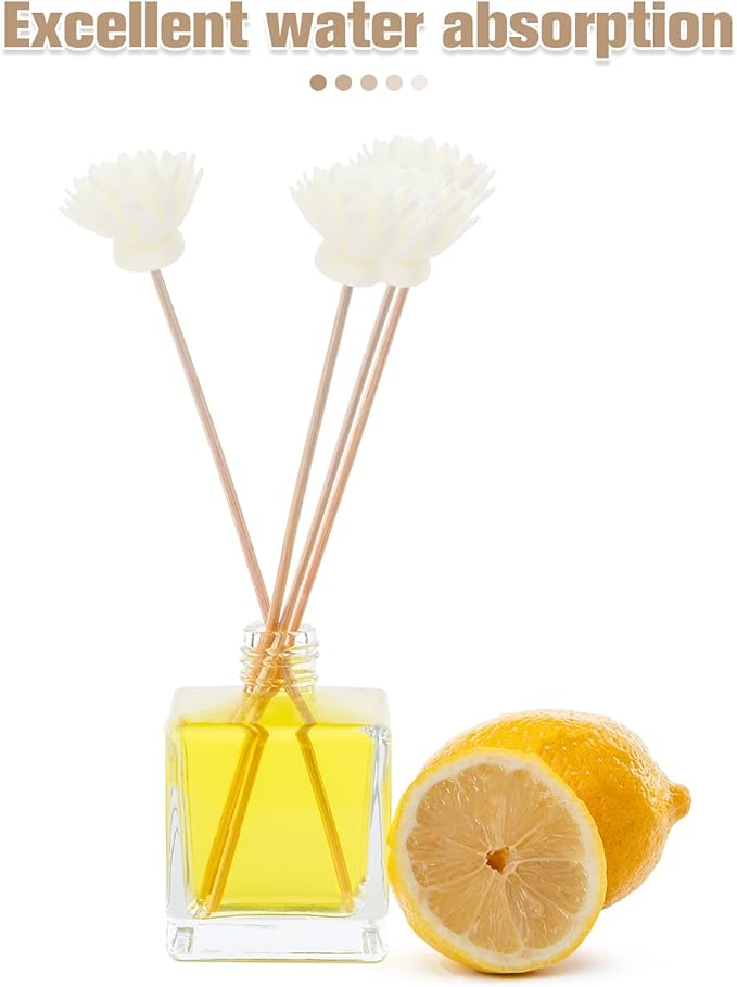 Air Diffuser Oil Diffuser Sticks 30pcs Rattan Diffuser Sticks Aroma Diffuser Sticks Refill Replacement Reed Fragrance Diffuser Vase Fillers Diffusers