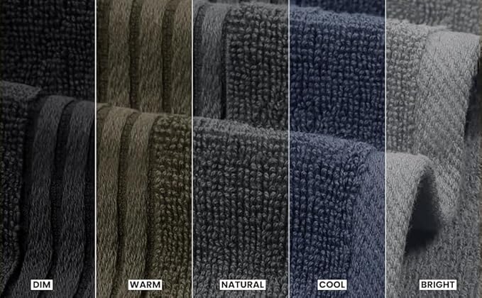 Utopia Towels Luxury Hand Towels Set, (16 x 28 inches) 100% Ring Spun Cotton, Lightweight and Highly Absorbent Towels for Bathroom, Travel, Camp, Hotel, and Spa (Grey) (60 Pack)