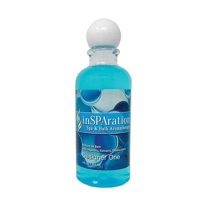 inSPAration Spa and Bath Aromatherapy 128X Spa Liquid, 9-Ounce, Designer One
