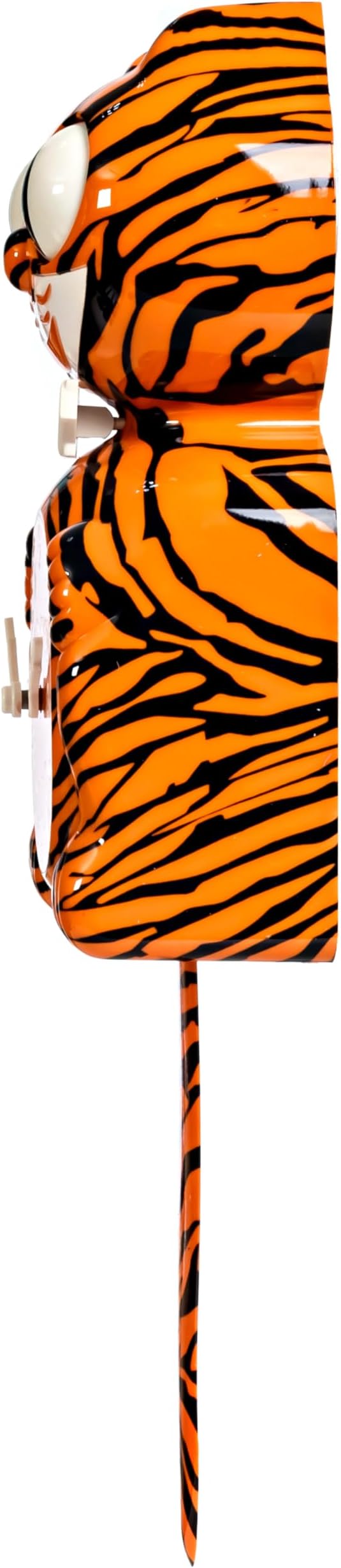 Kit Cat Klock Bengal Tiger - Exotic Pet Collection, Vintage Cat Klock with Moving Eyes and Tail - Battery Operated Wall Clock - Made in USA, Perfect for Home Décor, Unique Gift