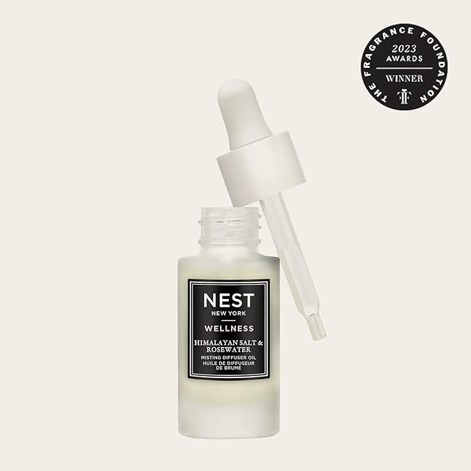 NEST New York Himalayan Salt & Rosewater Diffuser Oil Drops