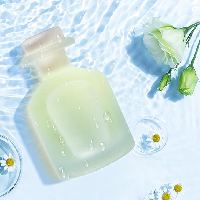 Reed Diffuser - Clean Linen 3.38oz (100ml) 2 Pack Essential Oil Reed Diffuser Set with 16 Sticks, Long Lasting Fragrance for Home, Bathroom, Bedroom, Room, Decor