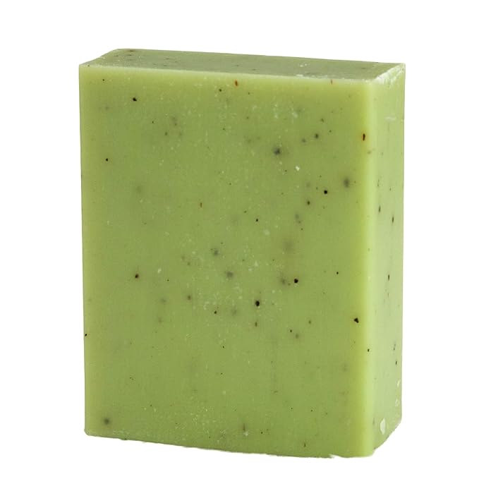 Lemon Myrtle Scented Natural Soap Bars (5 Bars), 3.5oz Moisturizing French Triple Milled Soap Bars Enriched with Shea Butter - Pure Plant Oil Bath & Body