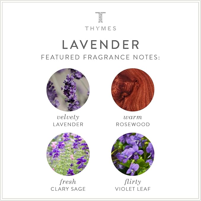 Thymes Lavender Pura Smart Home Plug-in Diffuser Refills - Pack of 2
