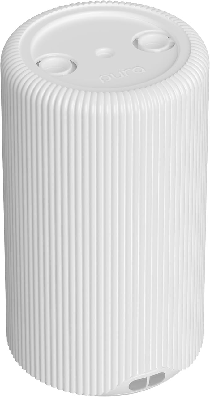 Pura Plus - Smart Fragrance Diffuser for Large Spaces - Automatic Fragrance Vial Detection - Wi-Fi Smart Diffuser for Luxury Home Scenting - White