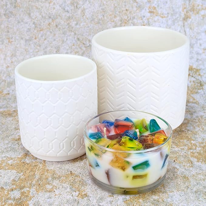 Primal Elements Cupcake Color Bowl Candle, 9 Ounce